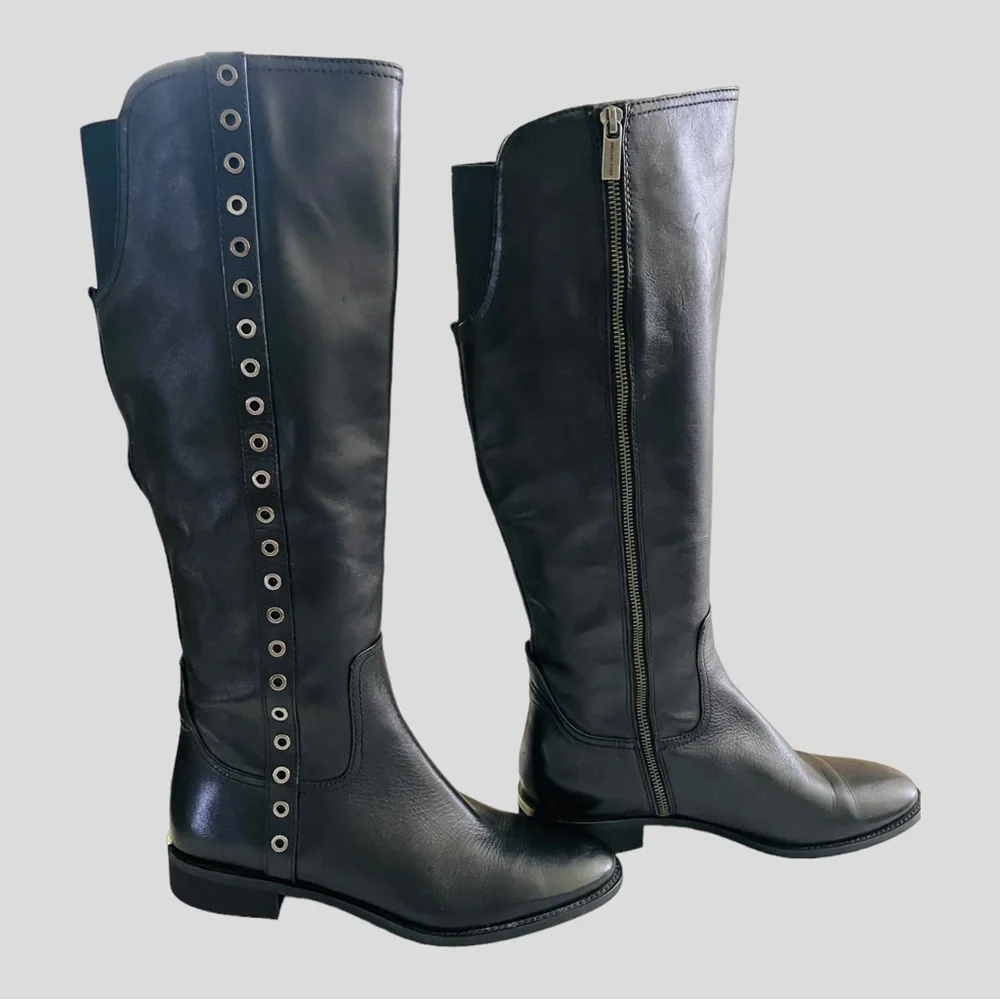 New! MICHAEL KORS DORA BLACK BOOTS SIZE 10